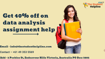 Get 40% off on data analysis assignment help