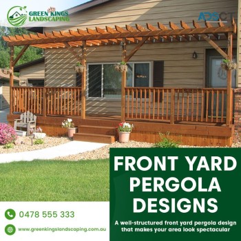 Front Yard Pergola Designs