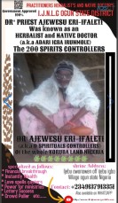 The best powerful spiritual herbalist in Nigeria 