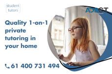 Quality 1-on-1 private tutoring in your home | Call us - 61 400 731 494