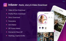I will develop all video downloader mobile apps with instasaver