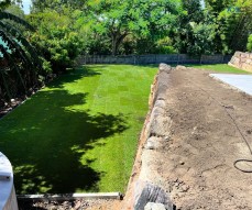 Huge paving and turf project