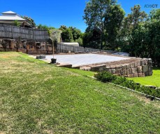 Huge paving and turf project