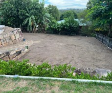 Huge paving and turf project