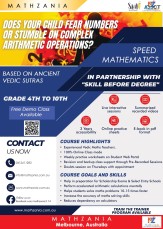 Vedic Maths / Speed Maths Tutoring