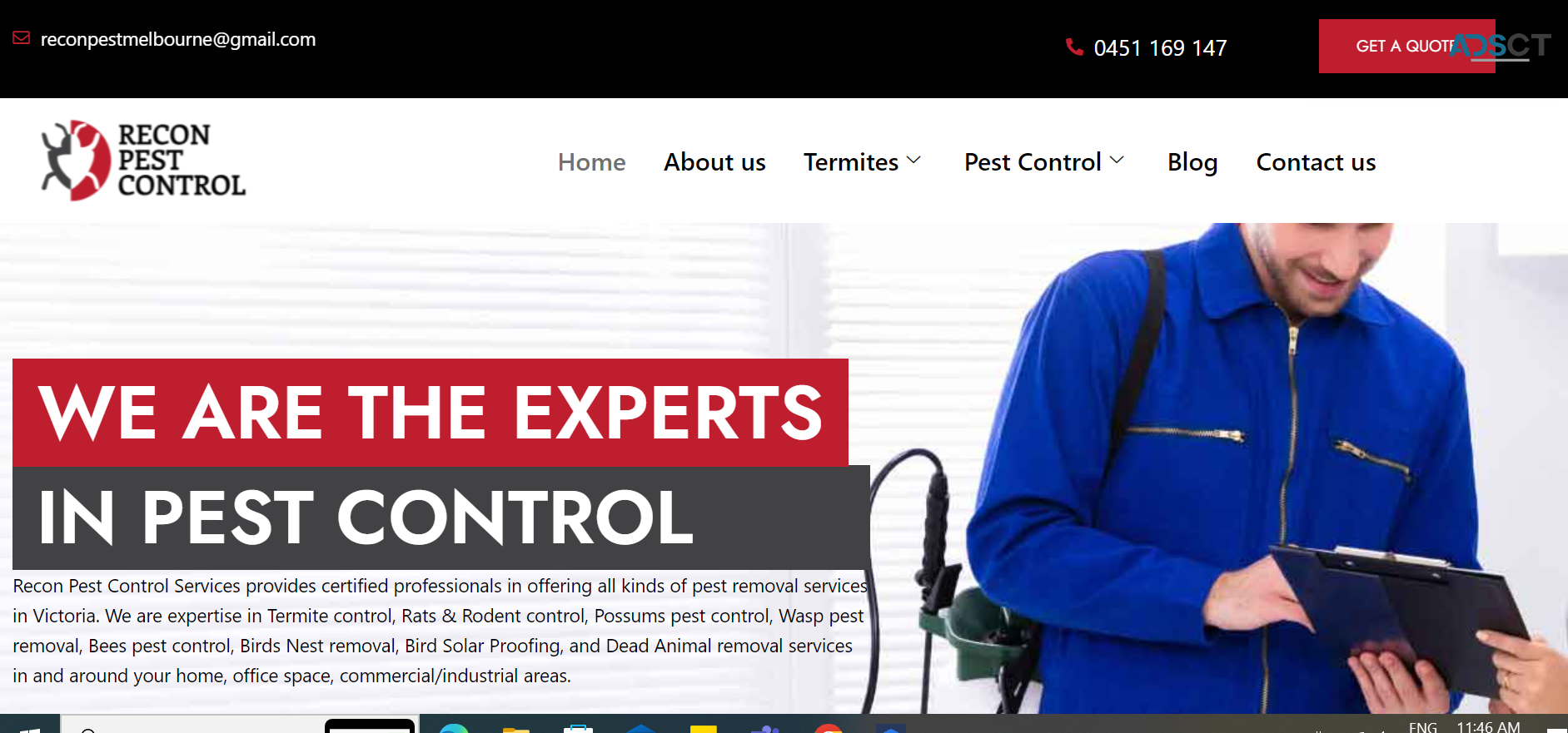 Pest Control services