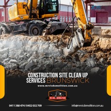 Opt for Construction site clean up services in Brunswick