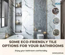 What are some eco-friendly tile options 