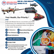 Air Ambulance Service in Patna | Air Charter Medical Flight in Patna