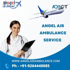 Angel Air Ambulance Service in Guwahati 