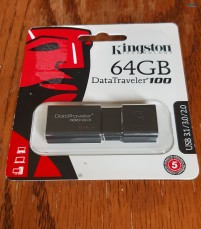 Kingston DataTraveler 64GB USB 3.0 Flash
