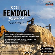 Keep your surroundings pristine with Soil removal services
