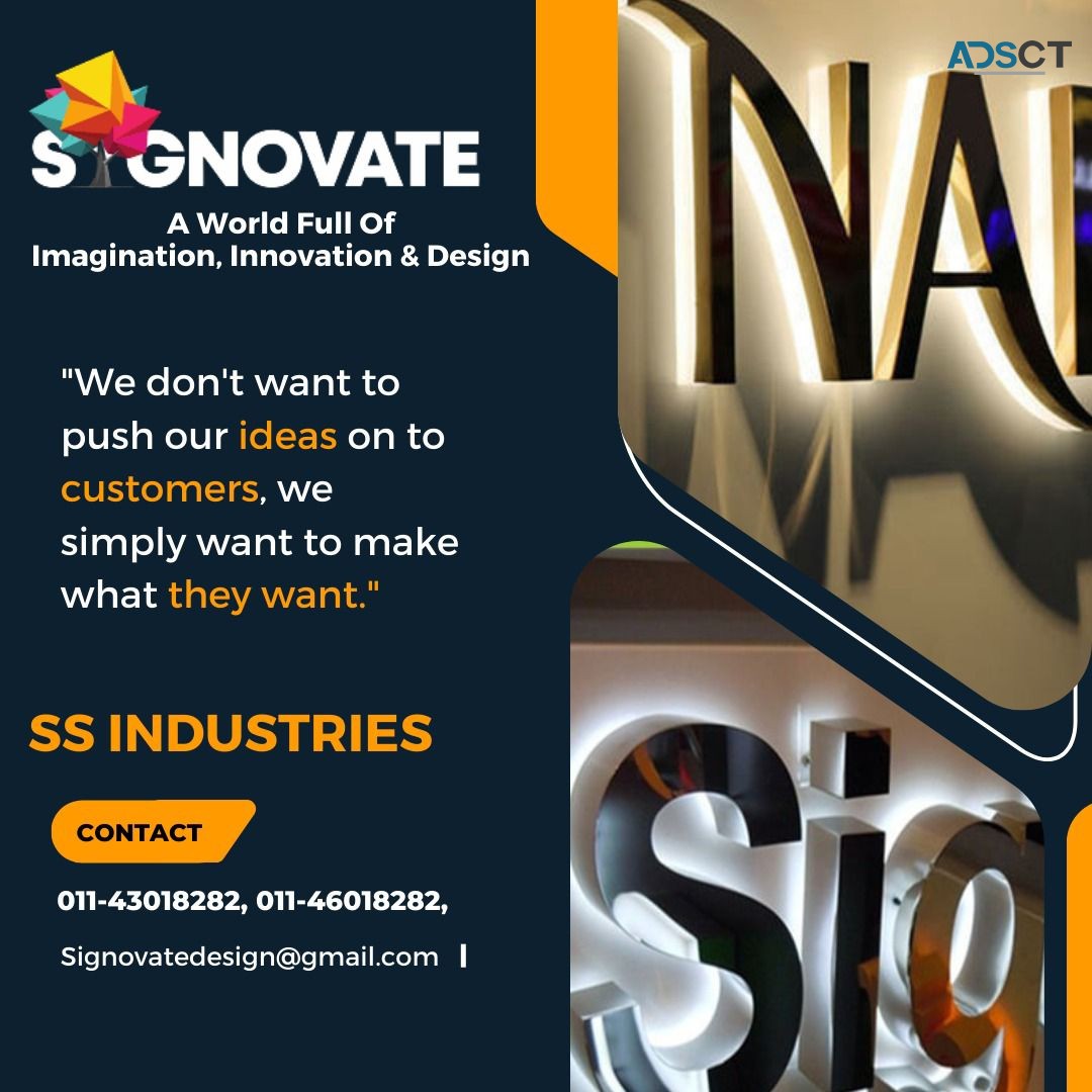 Signovate And Design's |sign board mater
