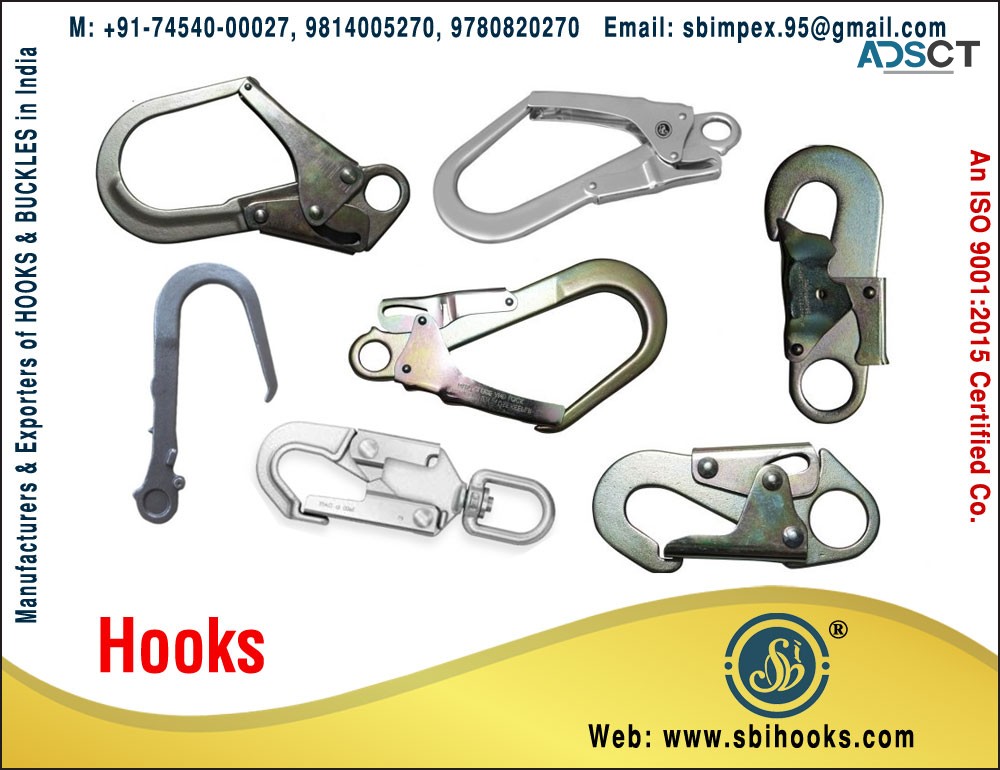Safety Buckles & Hooks manufacturers exporters 