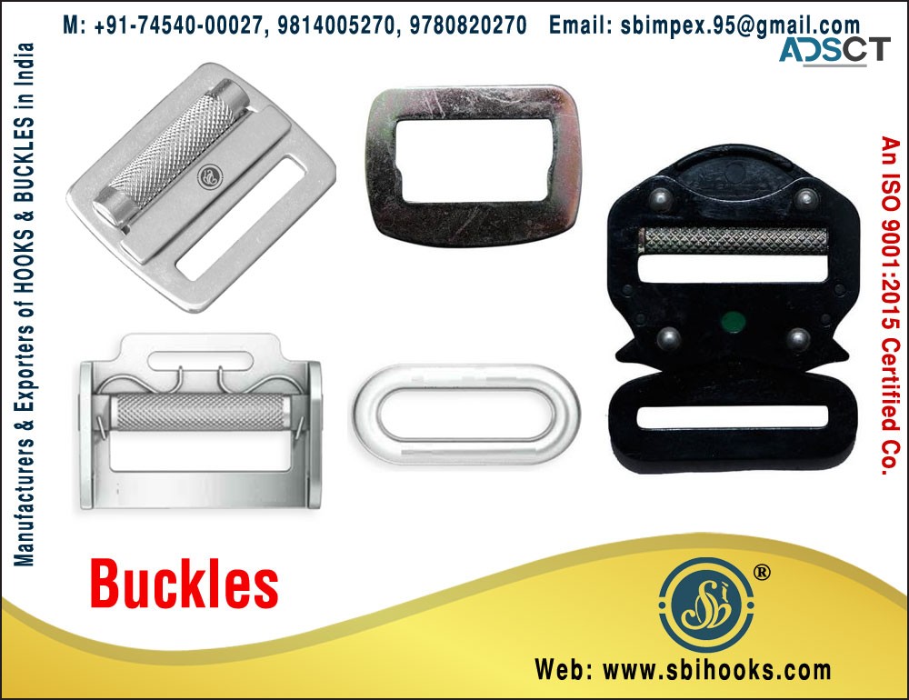 Safety Buckles & Hooks manufacturers exporters 