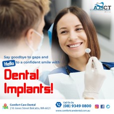 Dental Implants Balcatta Perth - All-on-4 dental Implants Perth - Comfort Care Dental
