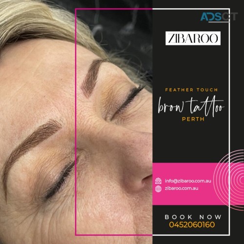 Get a fuller and more natural appearance with the Feather Touch brow tattoo in Perth