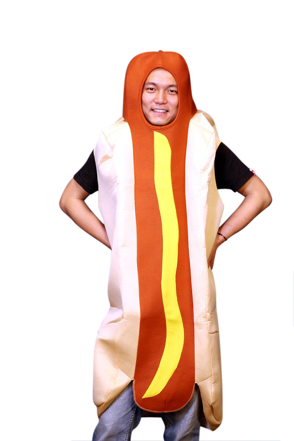 Hotdog One Size Fits all Adults Costume  Z2347