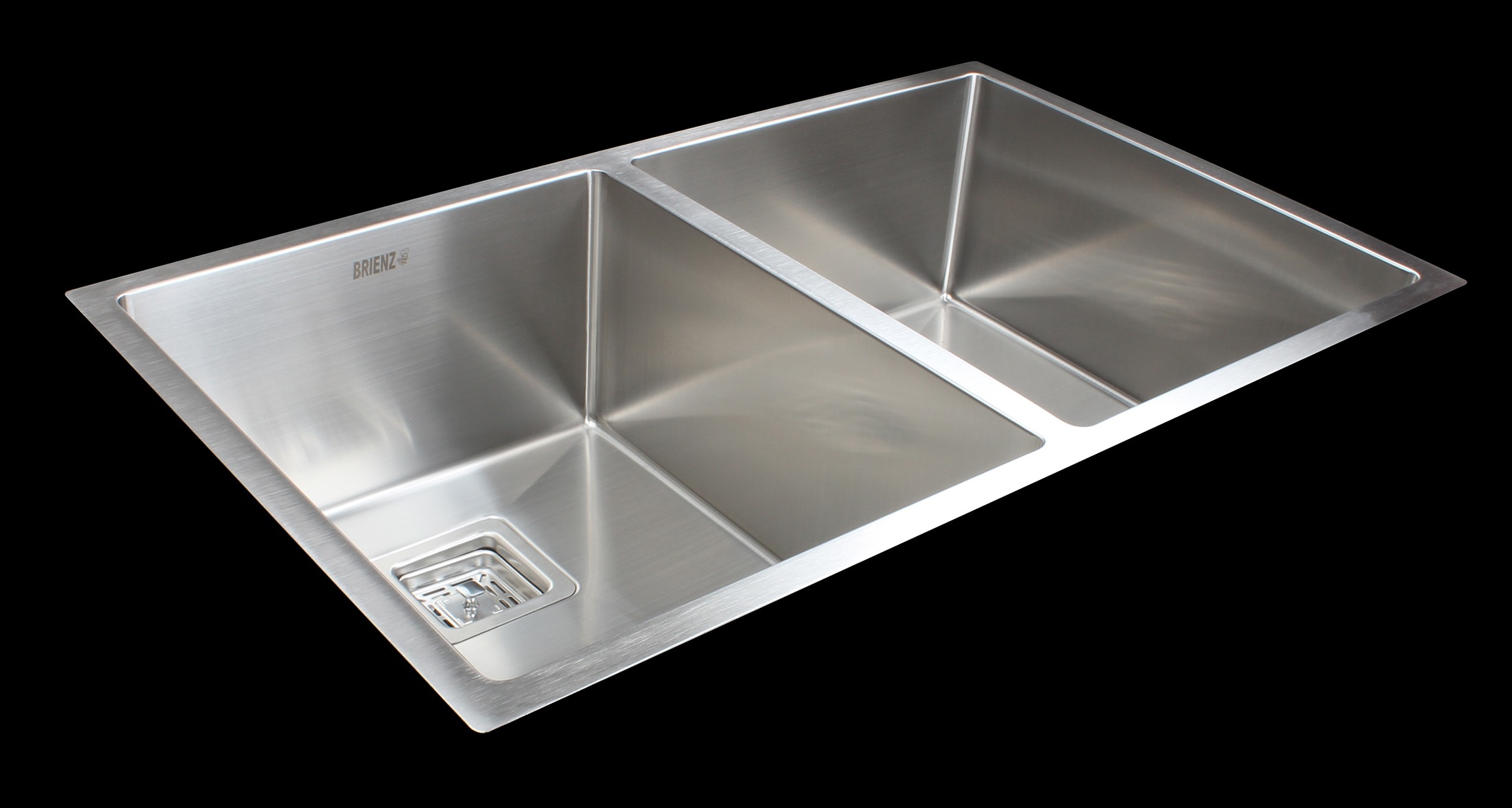 835x505mm Handmade 1.5mm Stainless Steel Undermount / Topmount Kitchen Sink with Square Waste  Z2743