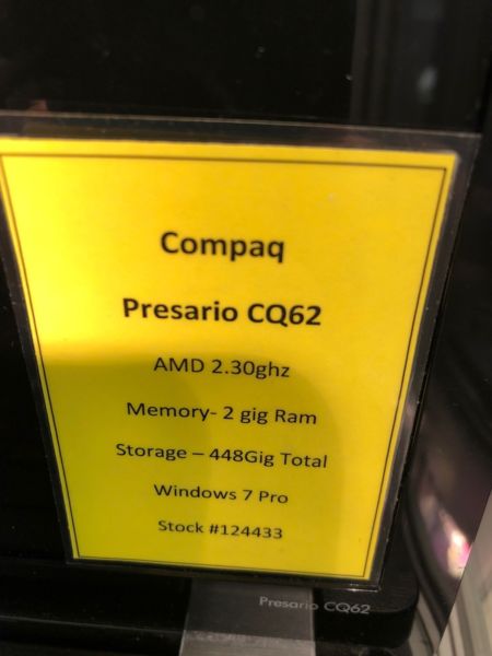 Compaq Presario CQ62 DK124433