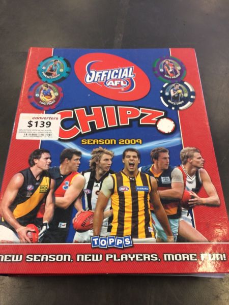OFFICIAL AFL CHIPS COLLECTION 2009 BW:96