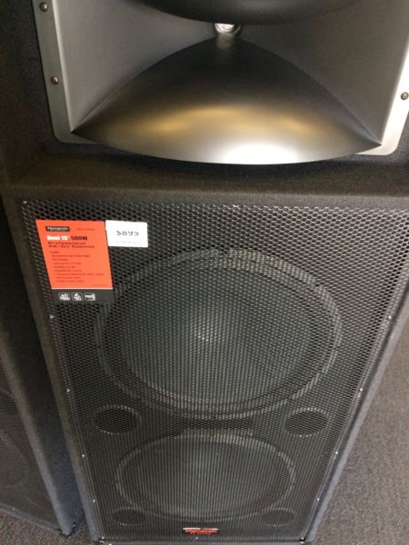 Monarch dual 500w sdj-3004 speakers with