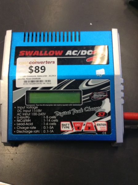 SWALLOW BATTERY CHARGER BW:124376