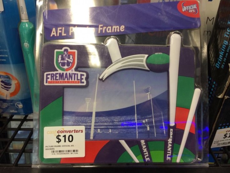 FREMANTLE DOCKERS PICTURE FRAME BW:92059