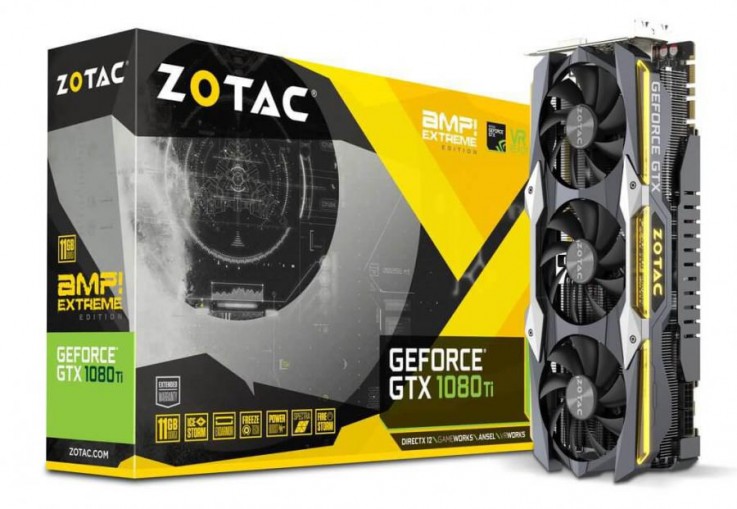 ZOTAC GeForce GTX 1080 Ti AMP! Extreme E