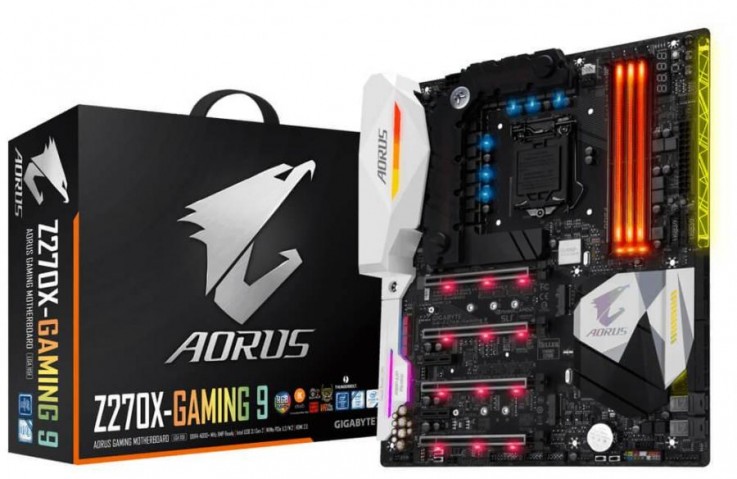 Gigabyte AORUS GA-Z270X-Gaming 9 Motherb