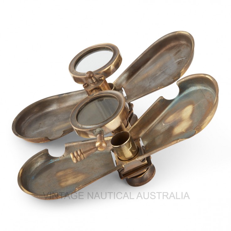 Telescope – Binocular Brass Antique Fini