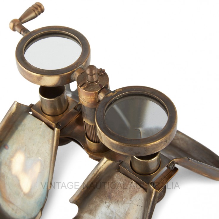 Telescope – Binocular Brass Antique Fini