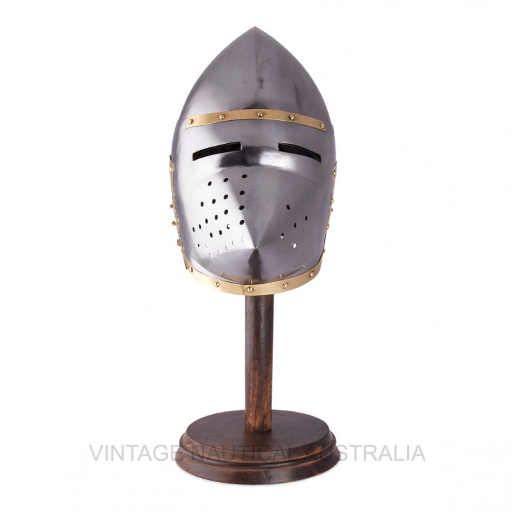 Medieval Helmet – Bascinet- Pig Face