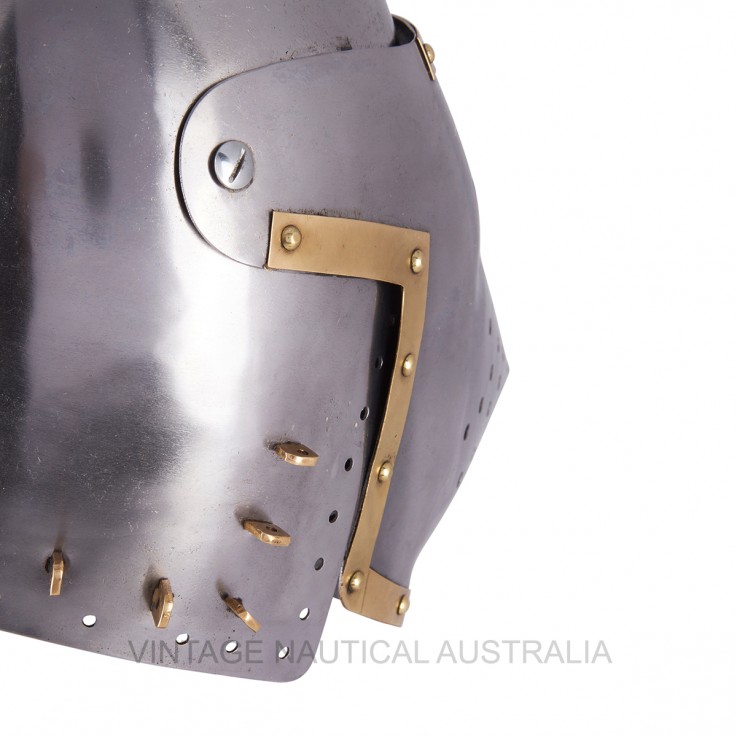 Medieval Helmet – Bascinet- Pig Face