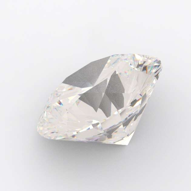 0.23 Carat Round Diamond K Colour VVS1 C