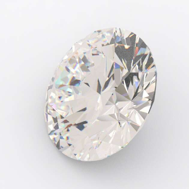 0.42 Carat Round Diamond E Colour VS2 Cl