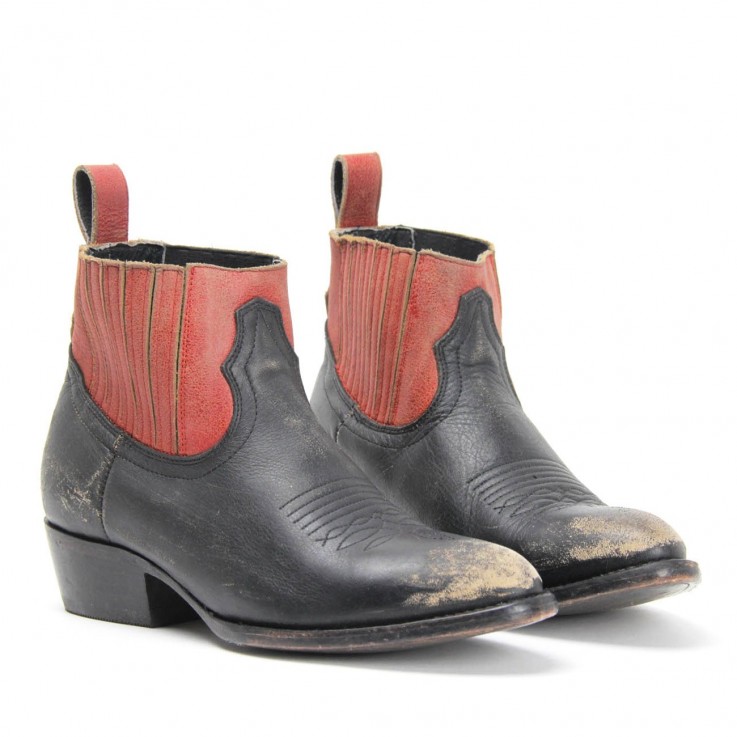 MATISSE MUSTANG WESTERN ANKLE BOOT 