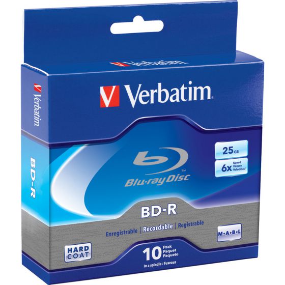 Verbatim BluRay Disc – 10 Pack