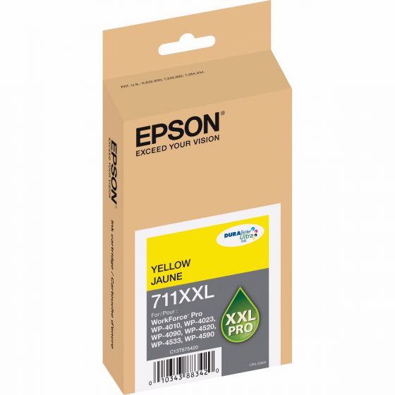 Epson Workforce Pro 711XXL Yellow ink