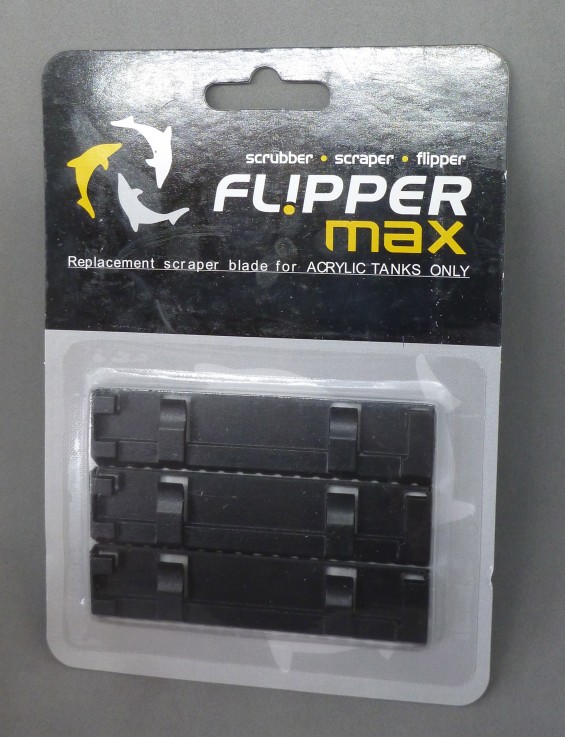 Flipper MAX plastic blades acrylic acq.