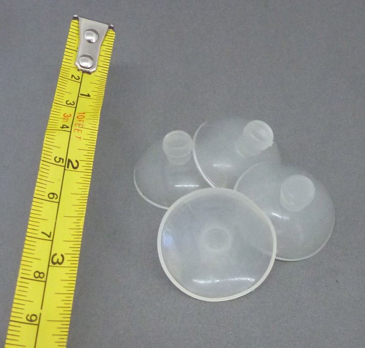 Silicone universal suction cup