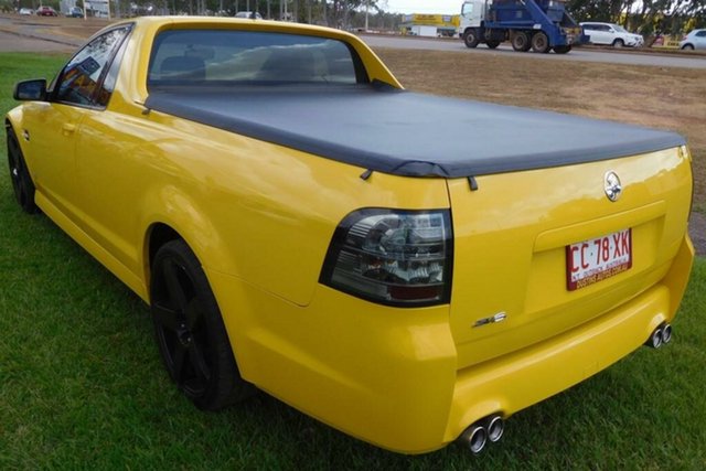 2011 Holden Ute VE II SV6 Thunder Yellow