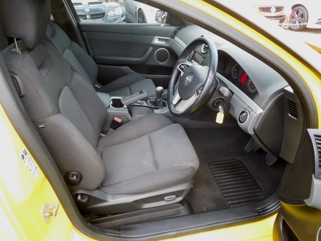 2011 Holden Ute VE II SV6 Thunder Yellow