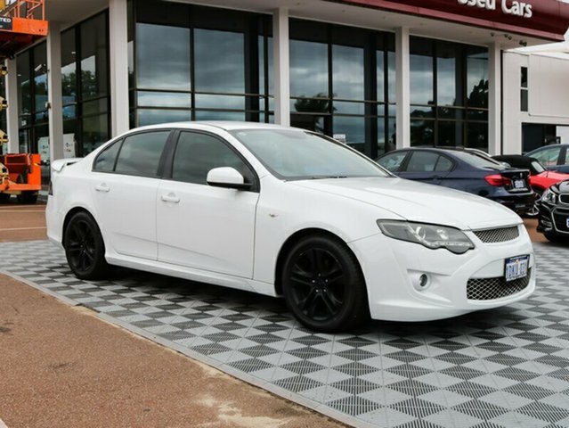 2010 FORD FALCON FG XR6 WHITE 6 SPEED SP