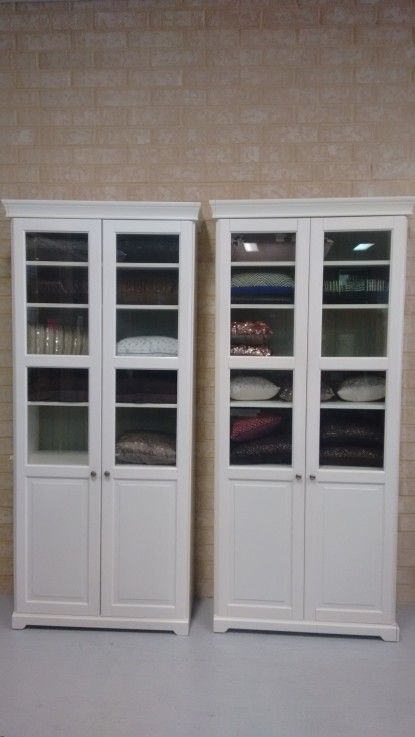 Glass door cabinet