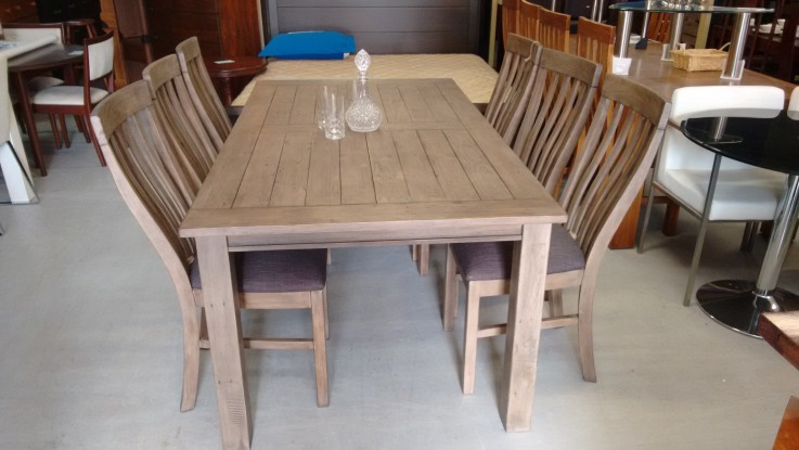 riftwood dining table 1800L x 1000L x 77
