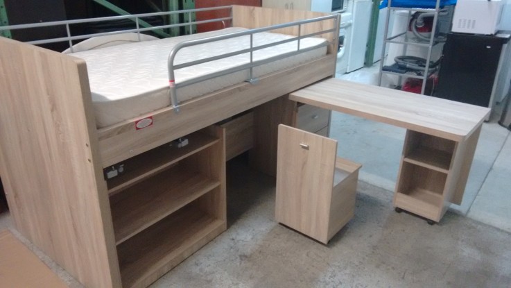 single Mini bed storage drawers,chair