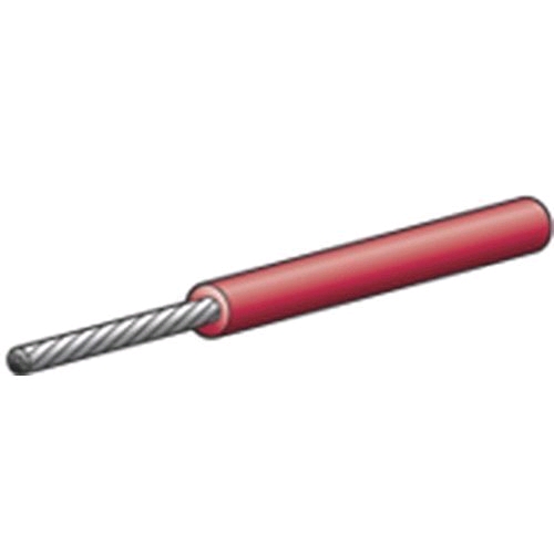  CABLE 0.5MM HOOK UP 100M RED