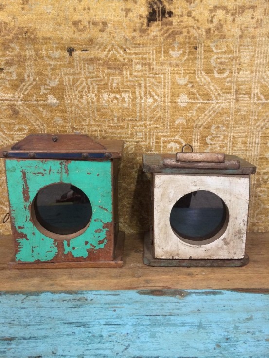 WOODEN CLOCK BOXES