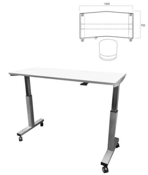 Horizon Sit Stand Desk-Gas Lift